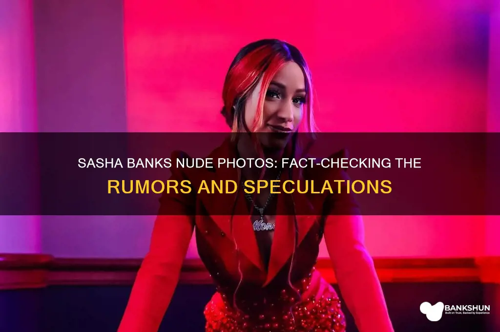 has sasha banks ever been photographed nude