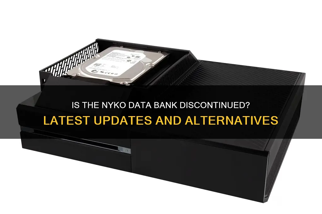 has tge nyko data bank been discontinued
