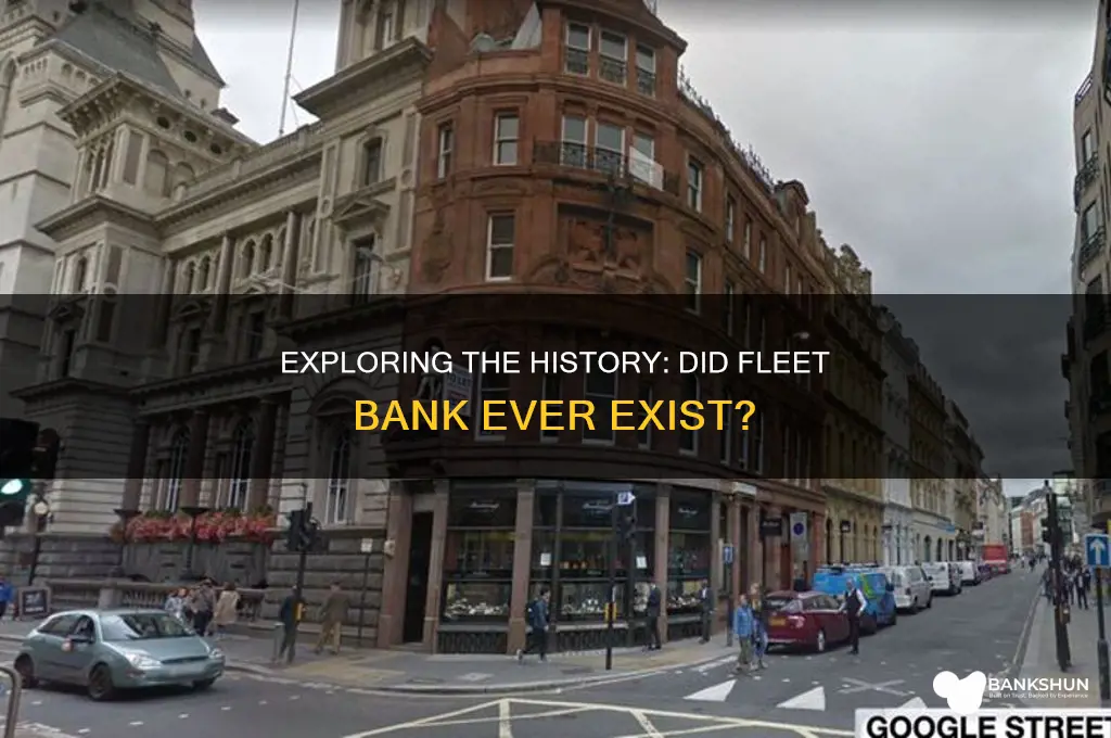 has there ever been a fleet bank