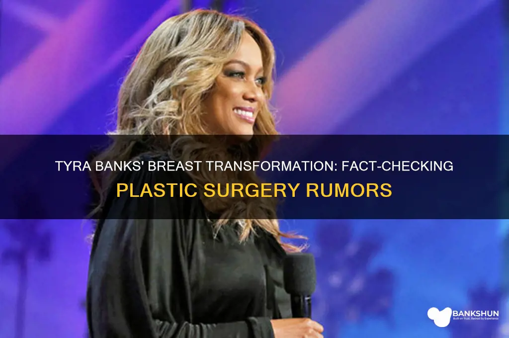 has tyra banks had a boob job