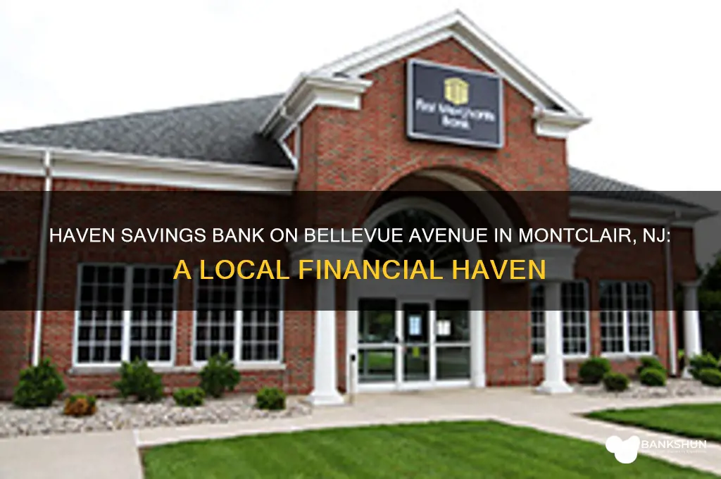haven savings bank bellevue avenue montclair nj