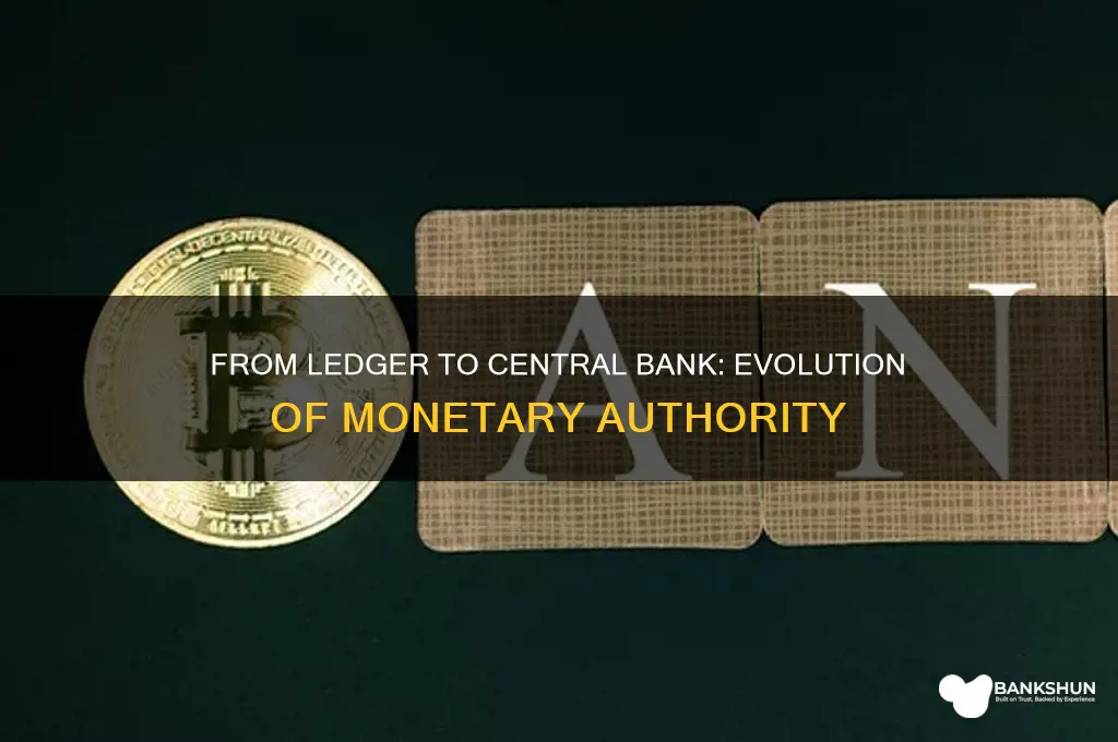 how a ledger became a central bank