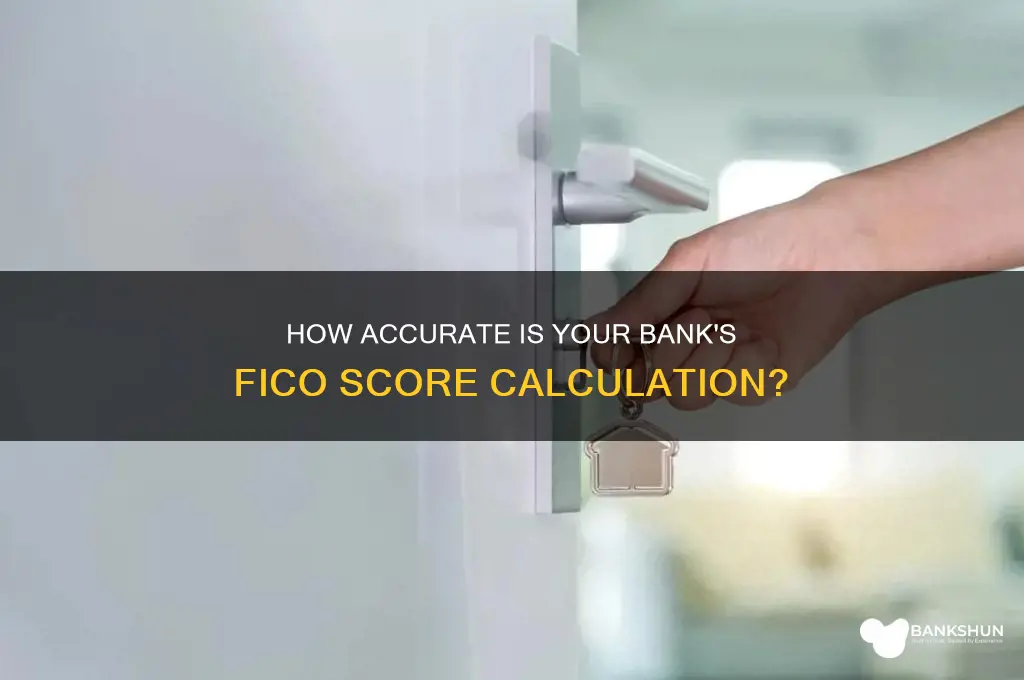how accurate is the banks fica score