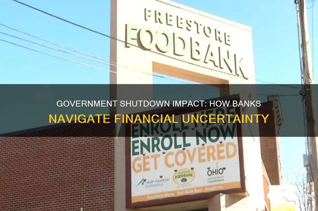 how are banks affected by government shutdown