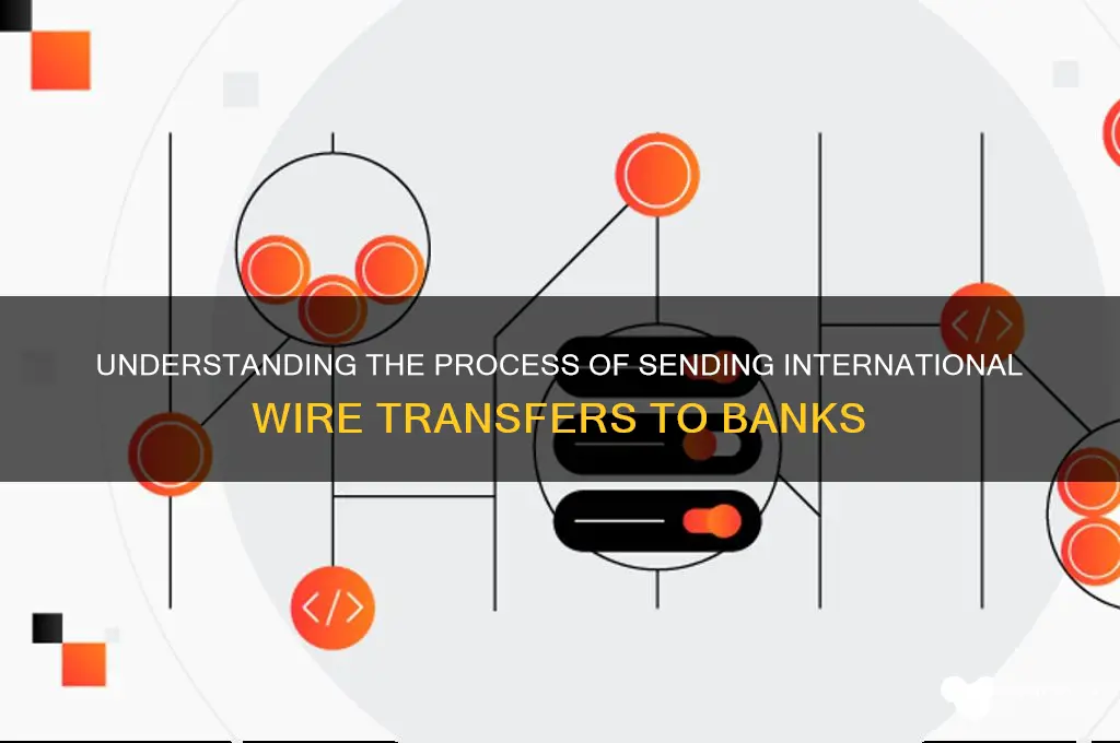 how are international wires sent to banks