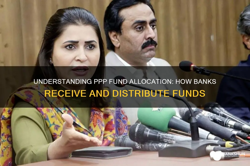 how are ppp funds allocated to banks