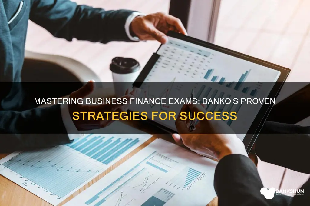 how banko do exams uf business finance