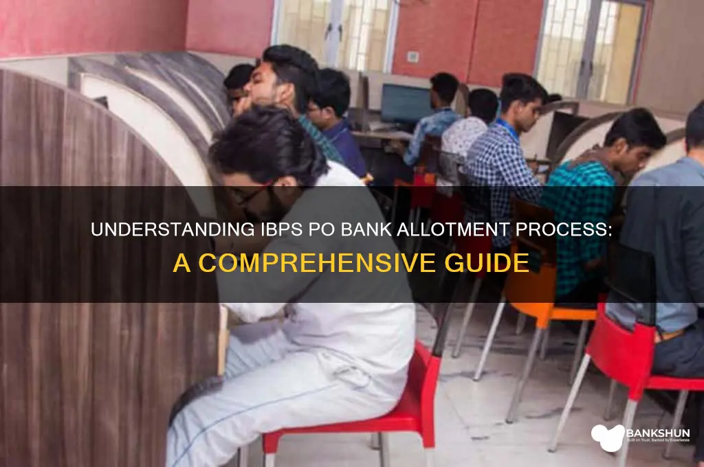 how banks are allotted in ibps po