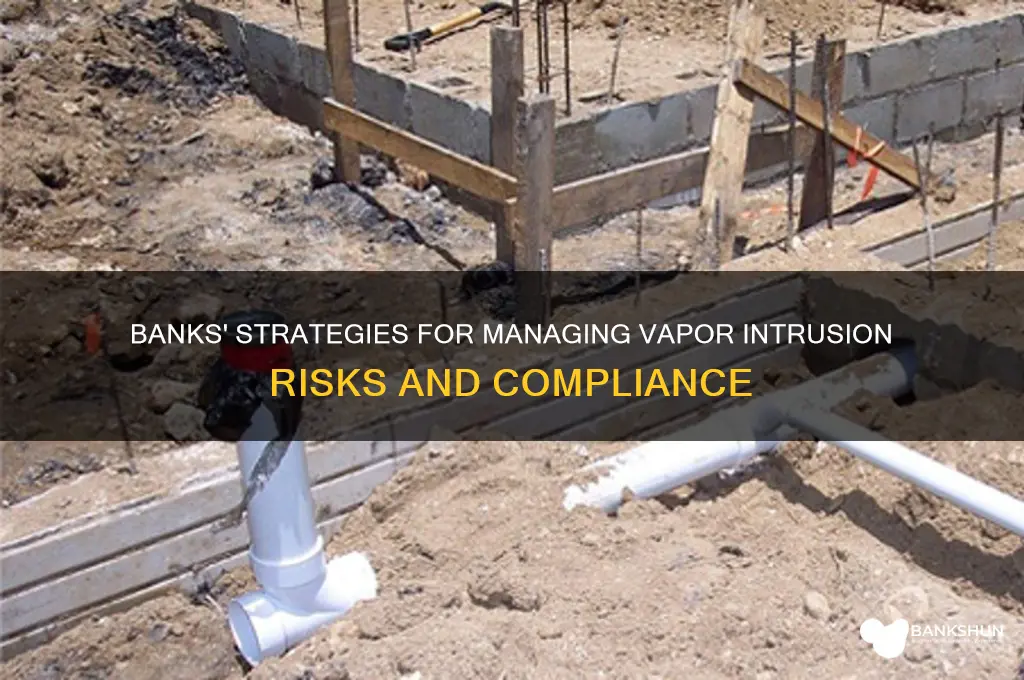how banks are handling vapor intrusion guidance
