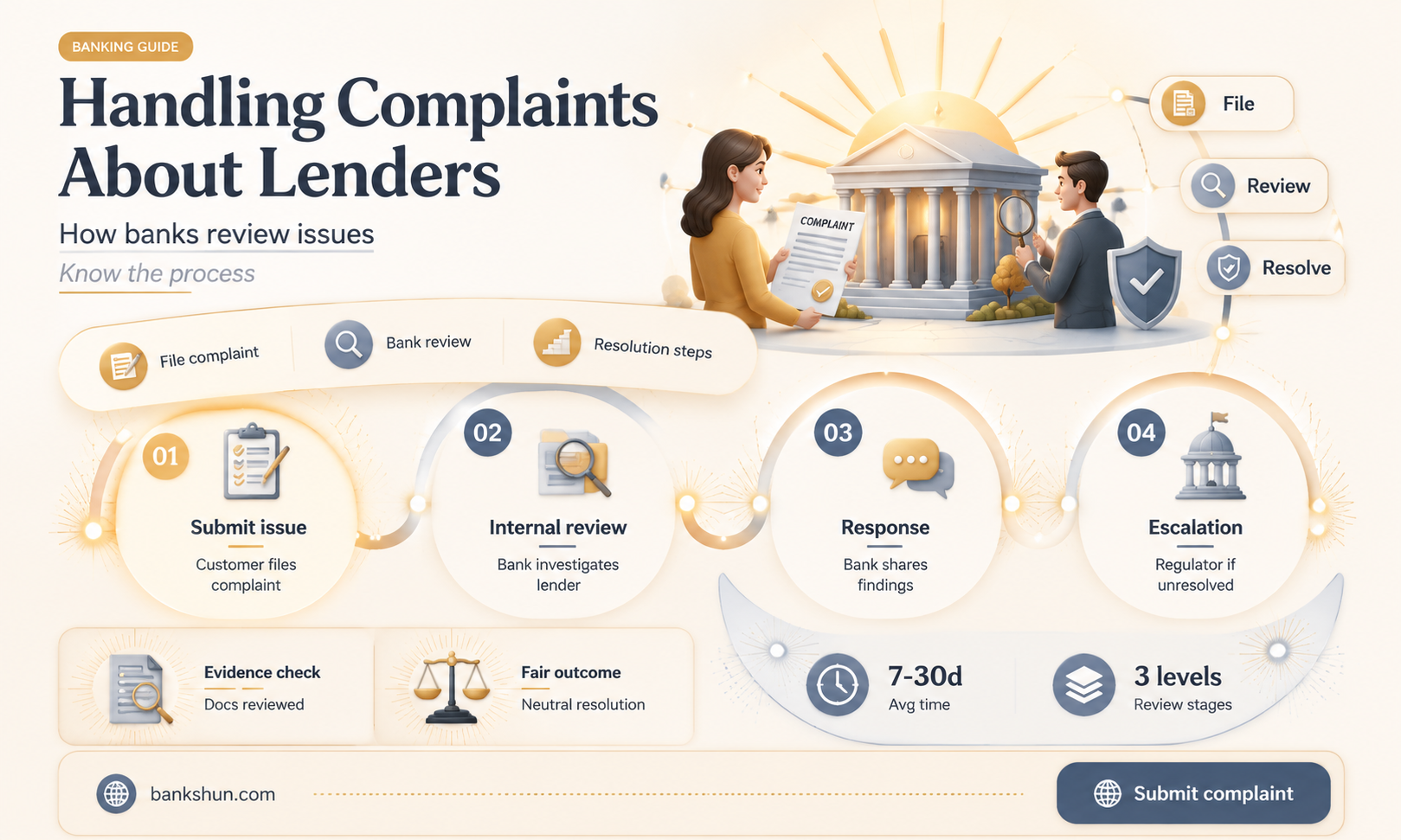 do banks take complents about lenders seriously