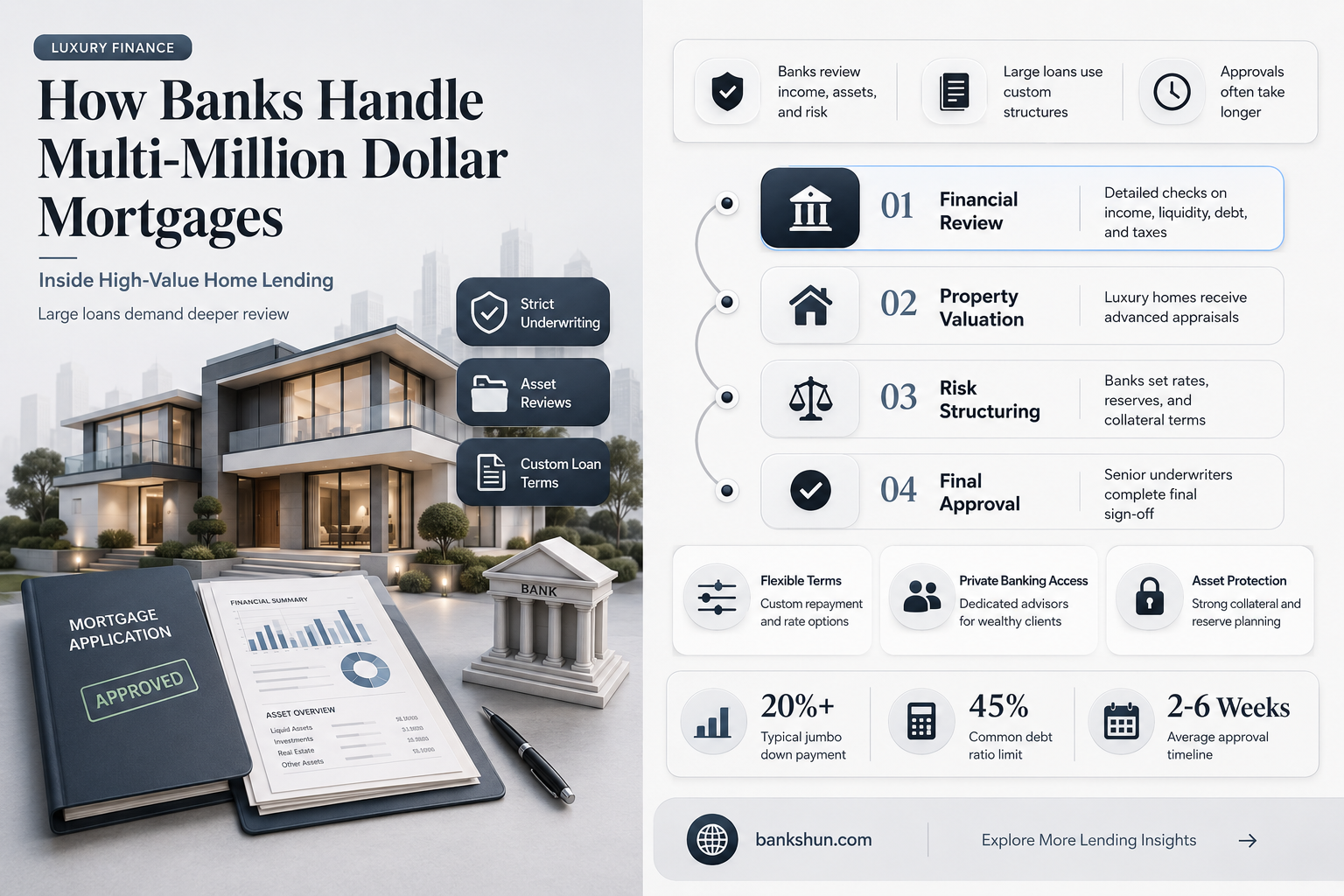 do banks give multi million dollar mortgages