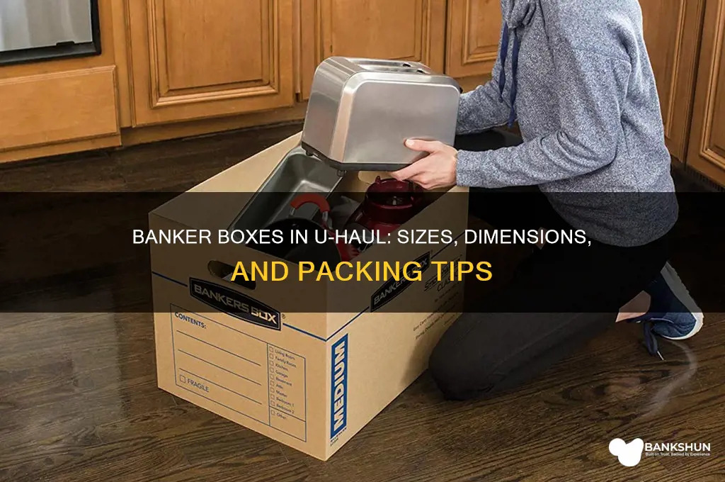 how big are banker boxes in uhaul