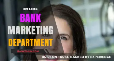 Exploring the Size and Structure of Bank Marketing Departments
