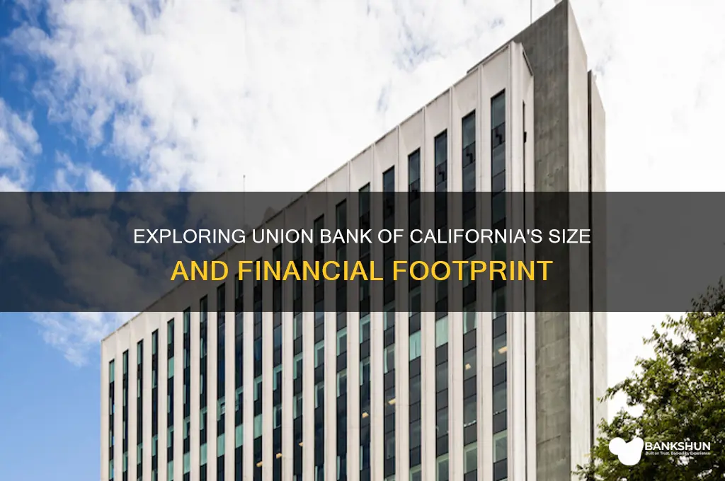 how big is union bank of california