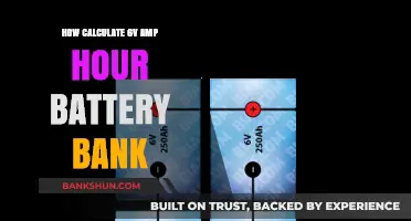 Calculating Your 6V Amp Hour Battery Bank: A Step-by-Step Guide