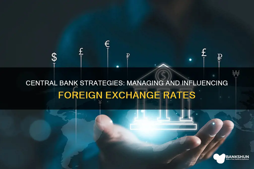 how central bank control foreign exchange rate