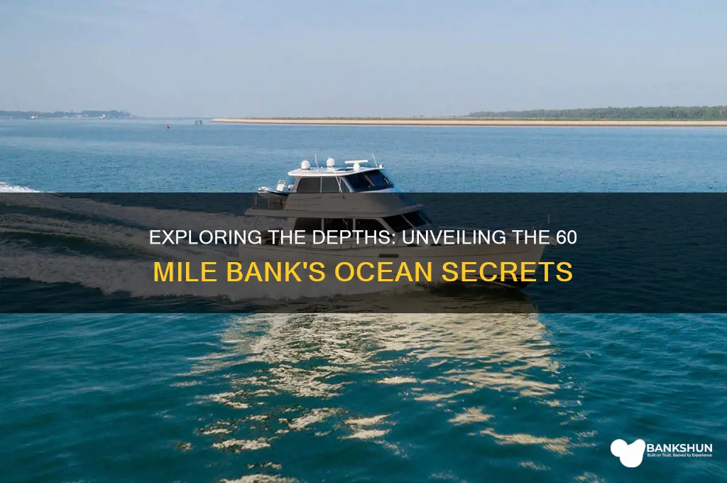 how deep is the 60 mile bank