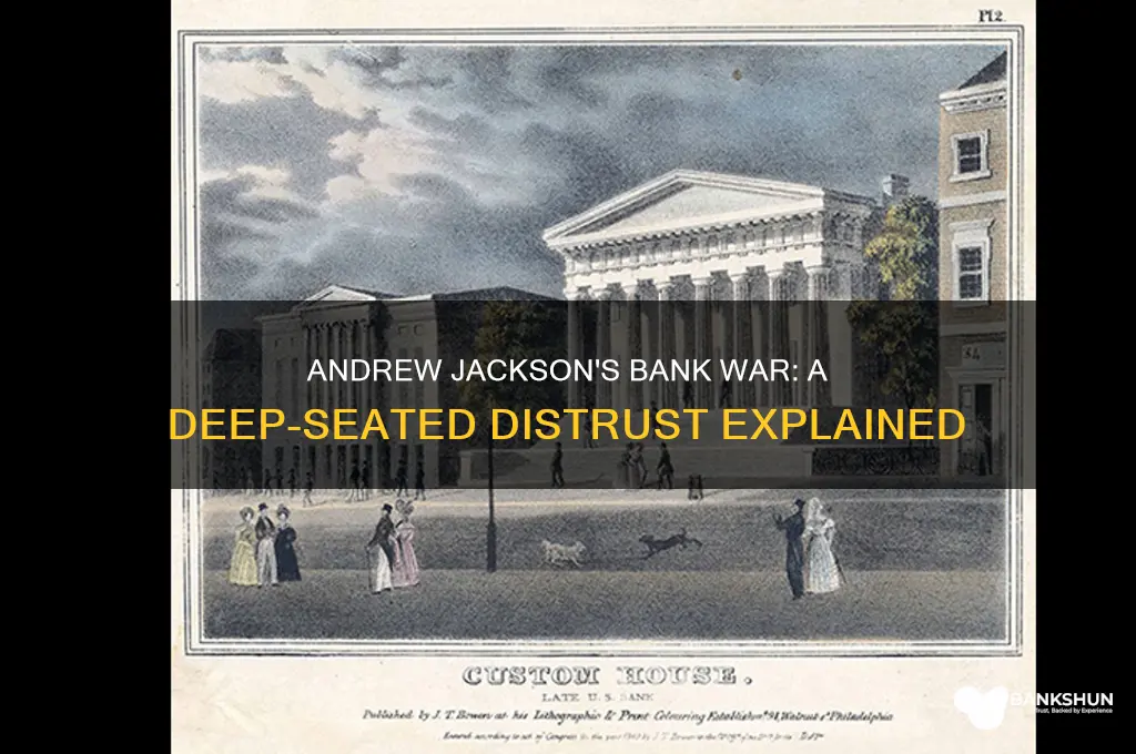 how did andrew jackson feel about banks