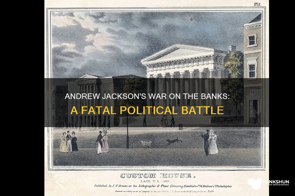 how did andrew jackson kill the bankes