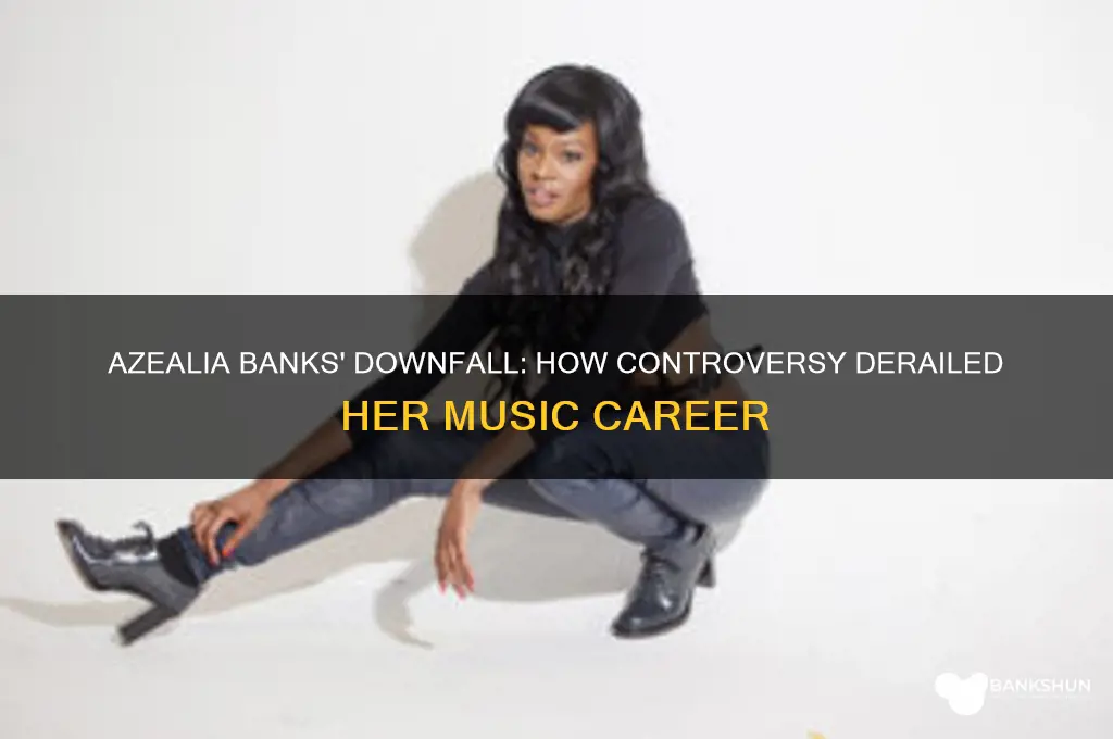 how did azealia banks ruined her career