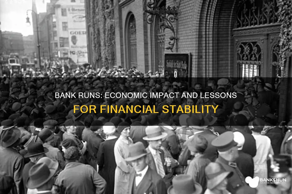 how did bank runs affect the economy