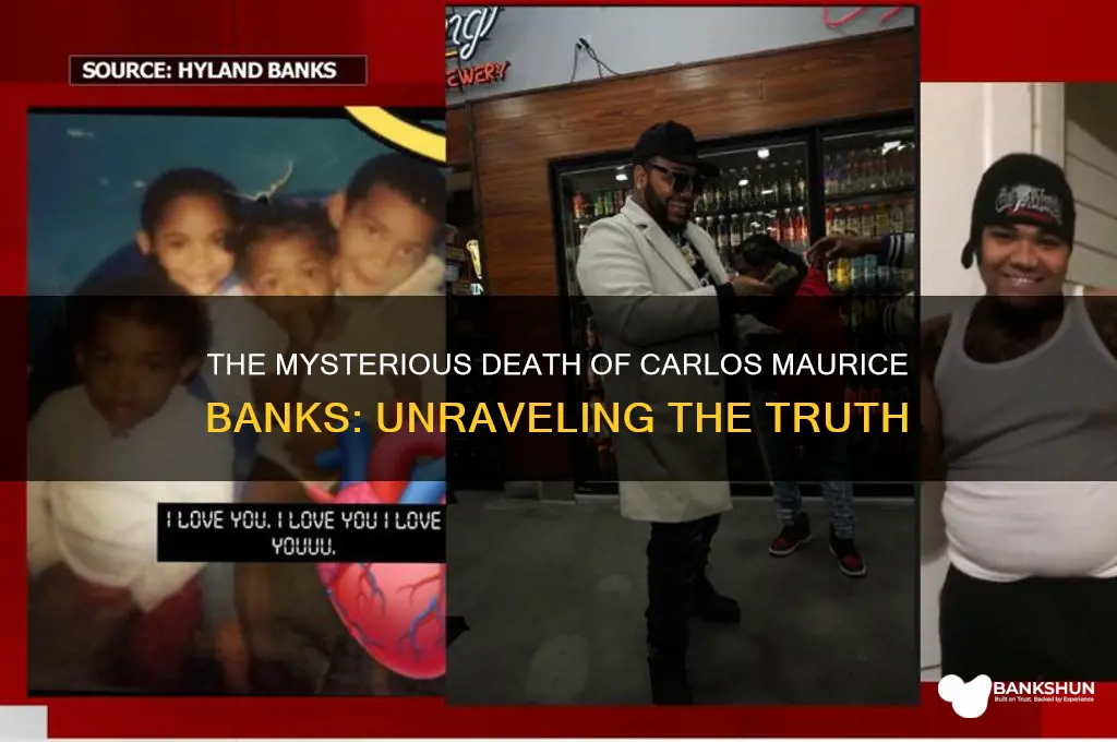 how did carlos maurice banks pass away