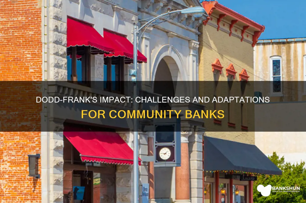 how did dodd frank affect community banks