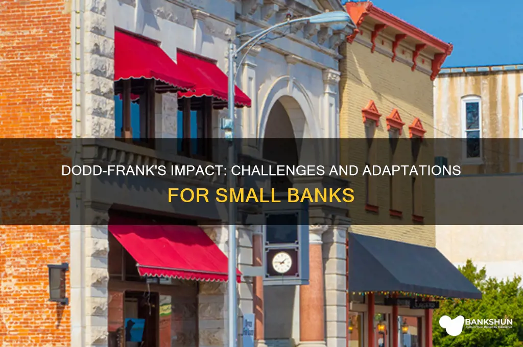 how did dodd frank affect small banks