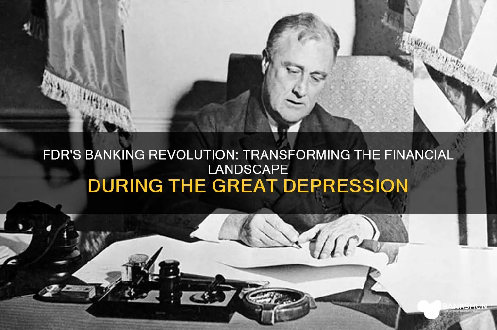 how did fdr reform the banking industry