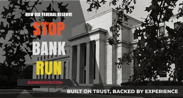 Federal Reserve's Strategies to Halt Bank Runs and Restore Confidence