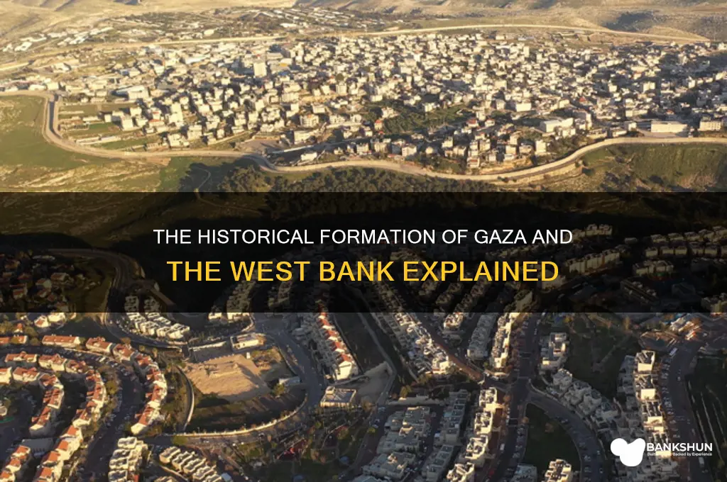 how did gaza and west bank form