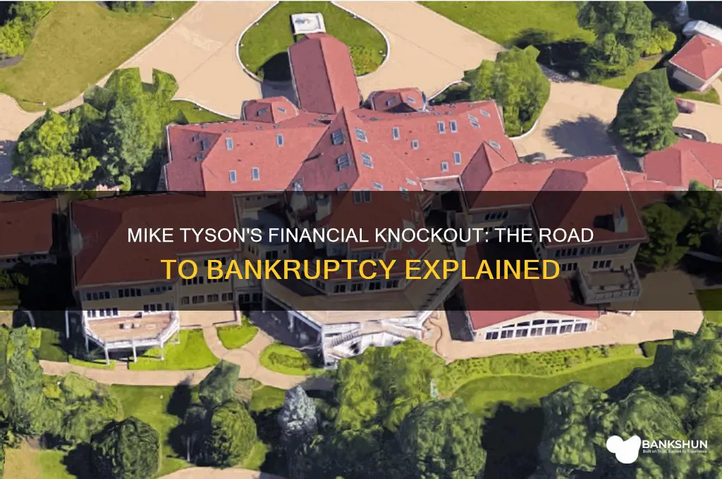 how did mike tyson go bank rupt