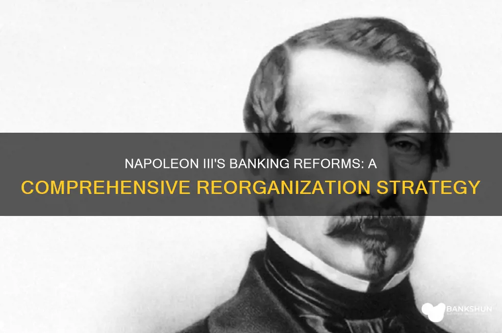 how did napolian the third reorginize banking