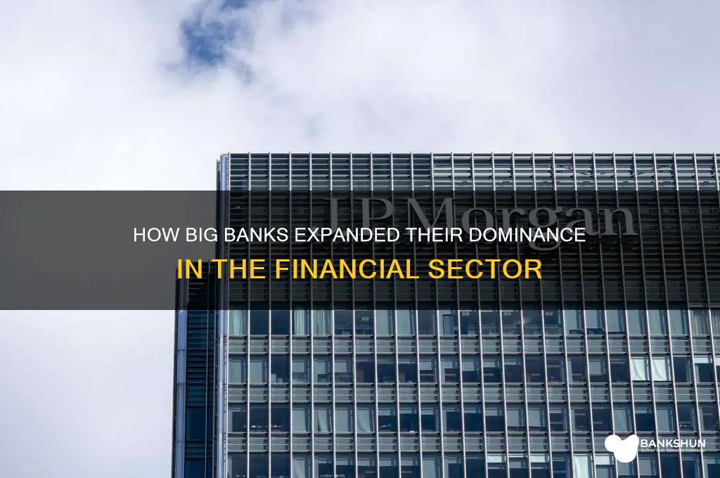 how did the big banks grow bigger