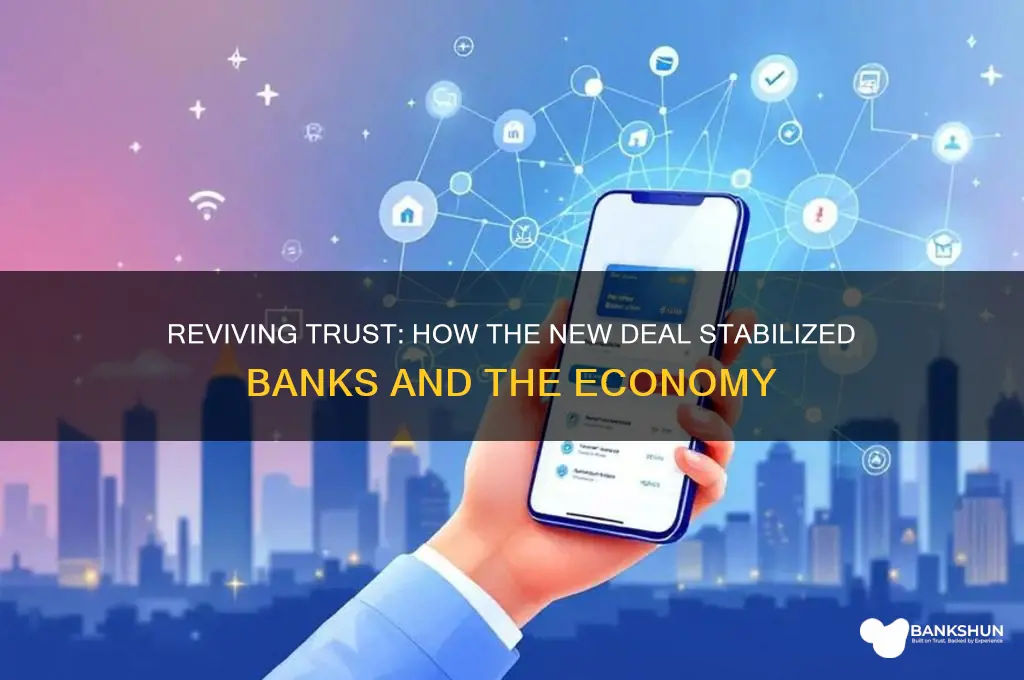 how did the new deal stabilize banks