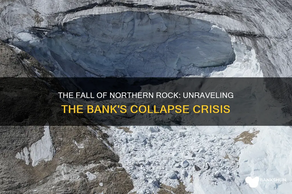 how did the northern rock bank collapse