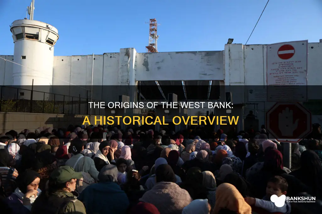 how did the west bank come about