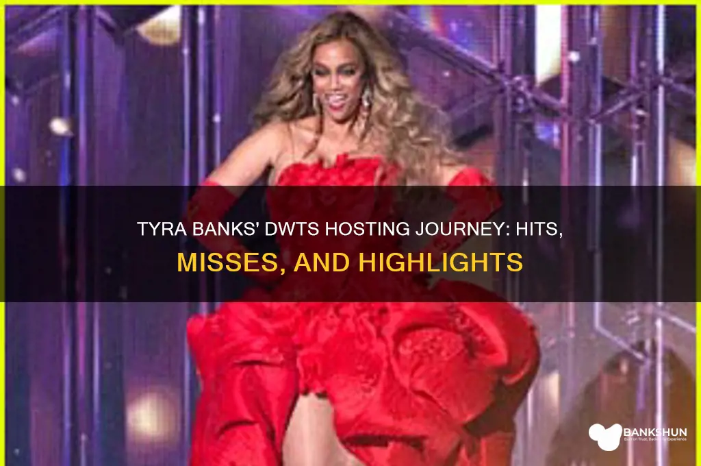 how did tyra banks do on dwts