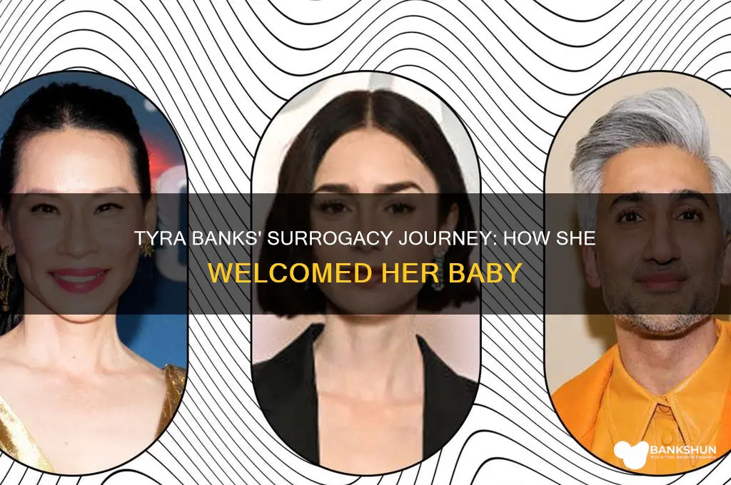 how did tyra banks have her baby