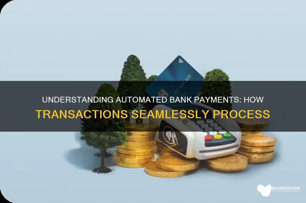 how do automated bank payments go through