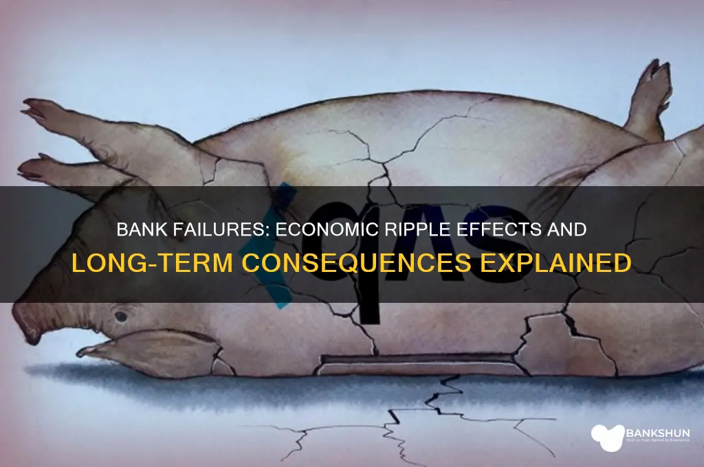 how do bank failures affect the economy