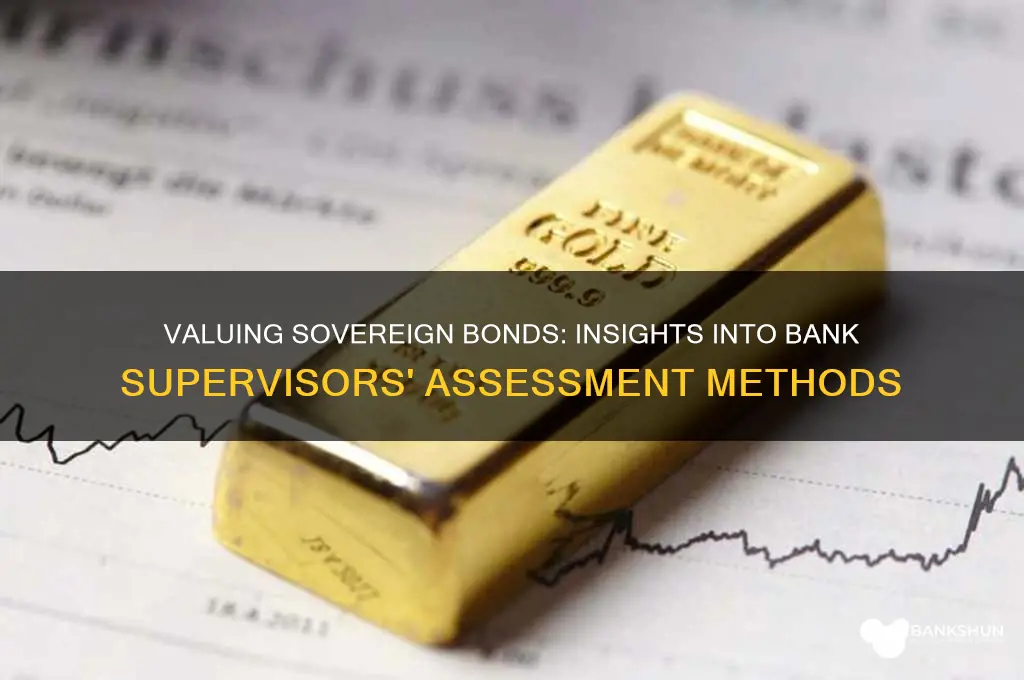 how do bank supervisors value sovereign bonds