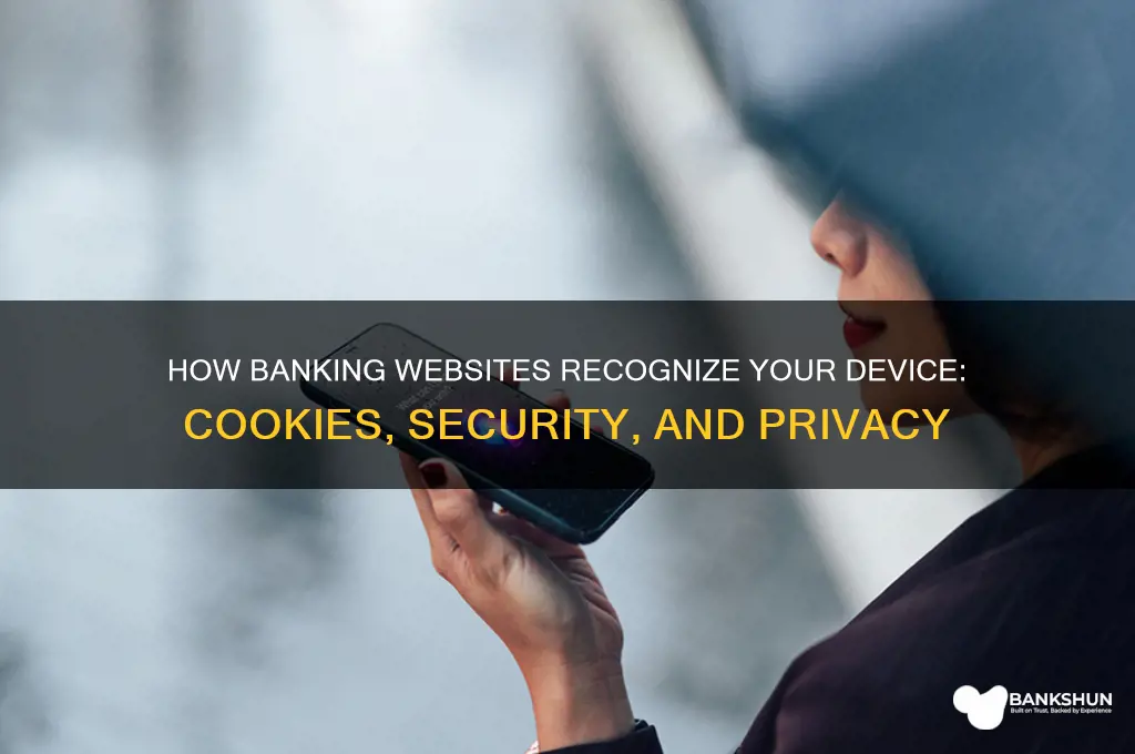 how do banking websites remember my computer