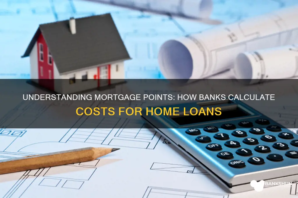 how do banks calculate points for mortgages