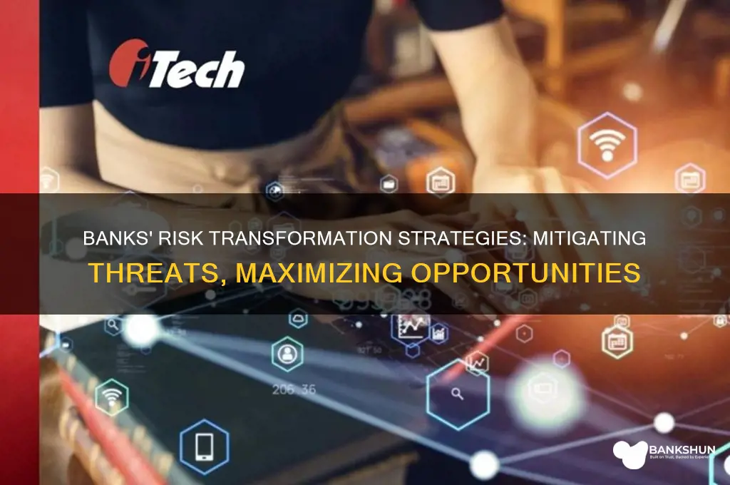 how do banks carry out risk transformation