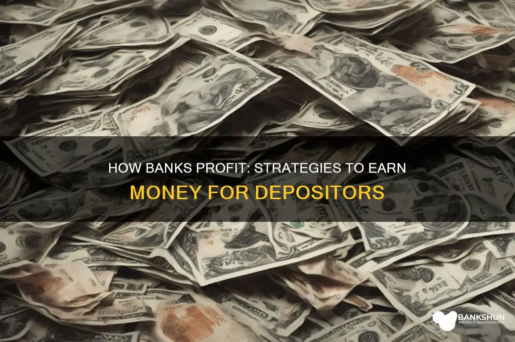 how do banks make moneu for depositor