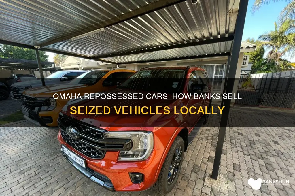 how do banks sell repossessed cars omaga