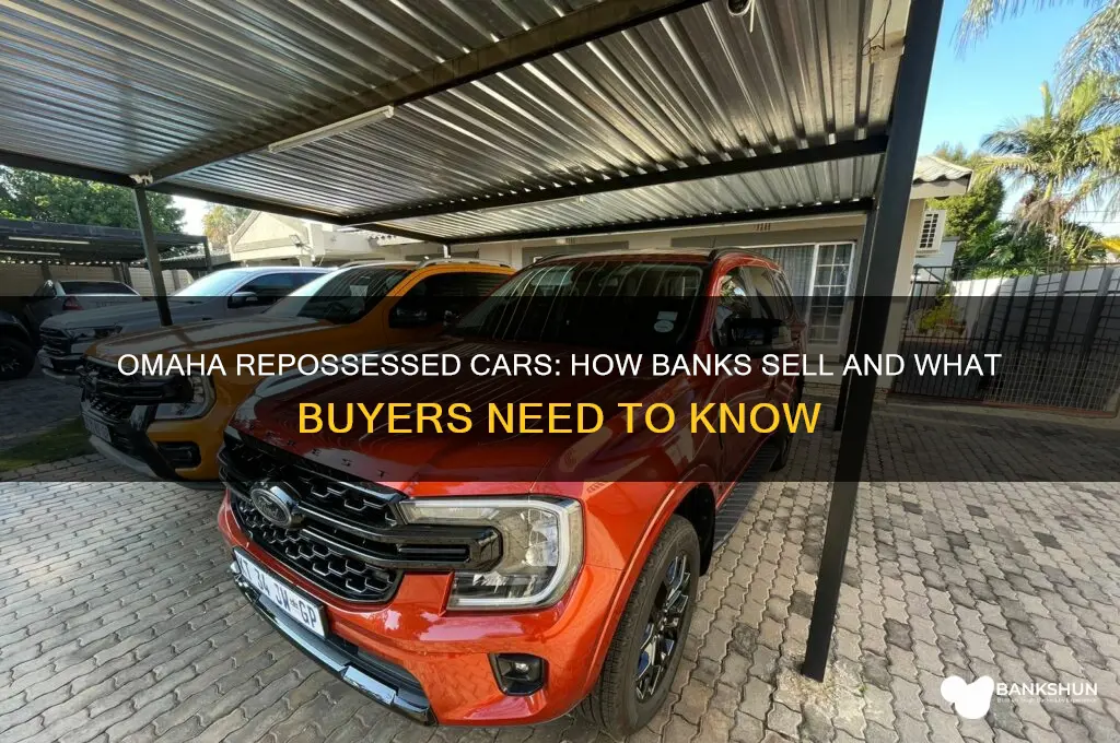 how do banks sell repossessed cars omaha