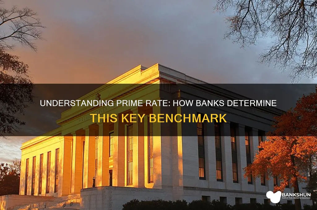 how do banks set the prime rate