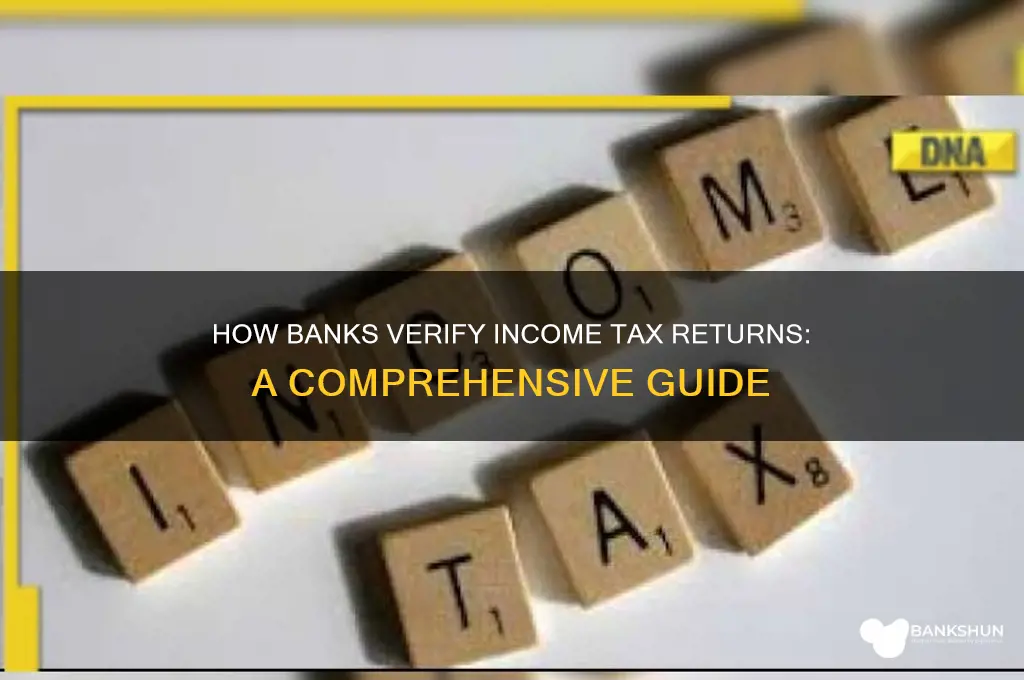 how do banks verify income tax return